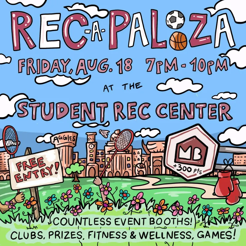 Rec-a-palooza event poster